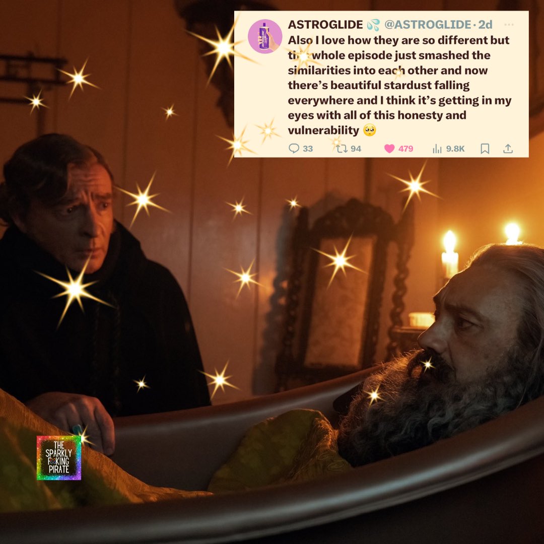Sparklypiratey's tweet photo. I take my role as ‘Lubesday archivist’ quite seriously, obv. That’s why Im so far behind! Here are some Astroglide reactions to Season 1 episode like 6? the Art of Zuckery. night all! #saveofmd #adoptourcrew #ofmdmemes #ourflagmeansdeathmemes #LubeAsACrew https://t.co/RJ0UHTm26S