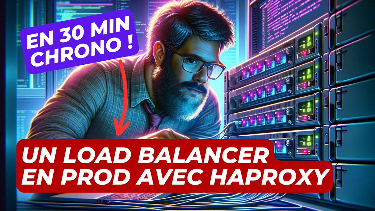 yOyO38's tweet photo. 📣 Oyé Oyé, c'est l'heure d'une nouvelle vidéo (+ 1 blogpost) !

Au programme cette semaine, la découverte des Load Balancer avec HAproxy : Du lab au déploiement en 30 minutes 🔥

La vidéo : https://t.co/hgg9NgaWFN

Le blogpost : https://t.co/qSiY4qDNCr

Très bon weekend ! https://t.co/6NNuCCRMoP