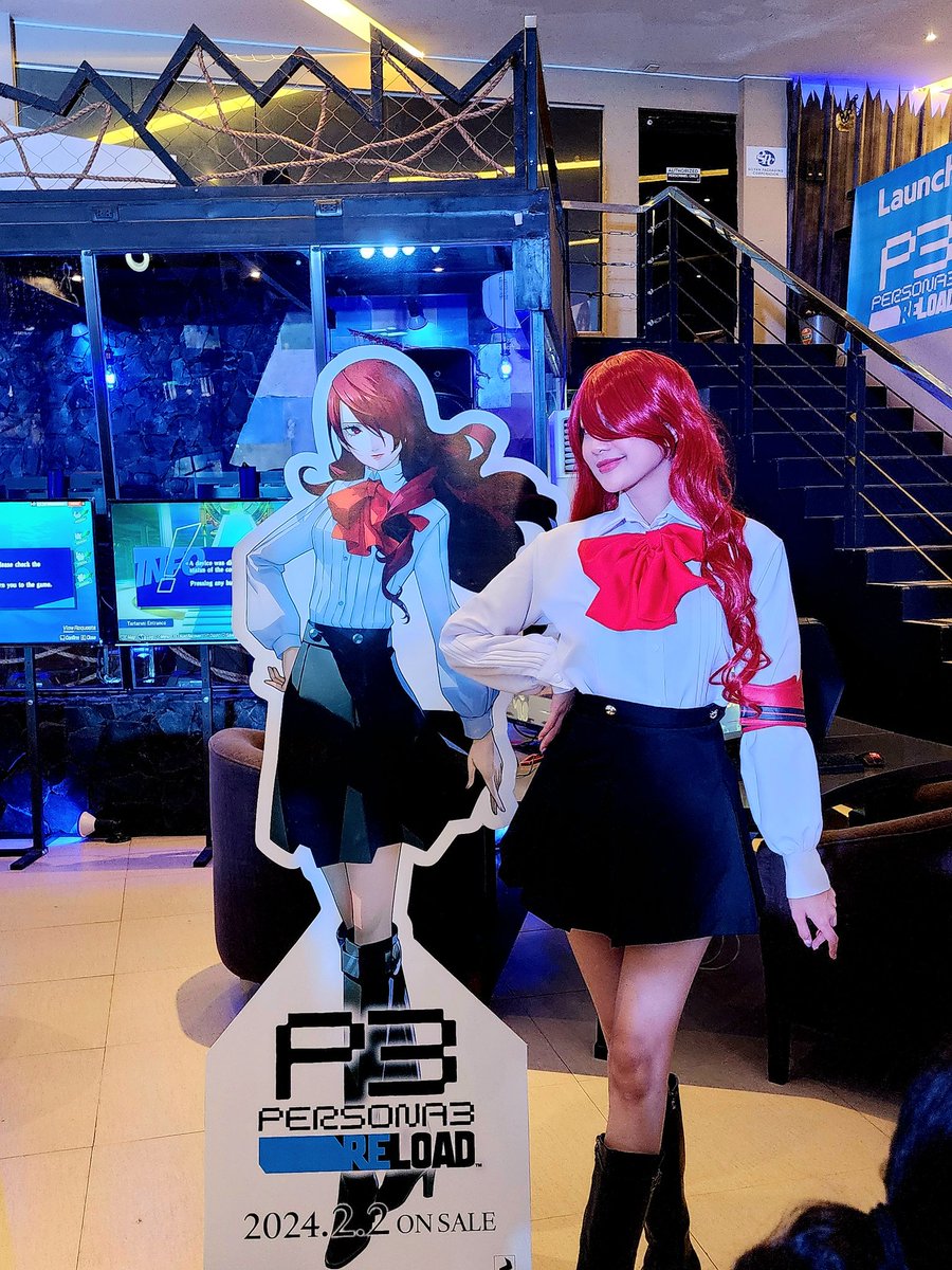 Avarixa_'s tweet photo. With @eenmercado and @kangdupet_ as Mitsuru Kirijo and Yukari Takeba!
#ATLUSSEA #SEGA #Persona3Reload https://t.co/dkvmN4kLuD