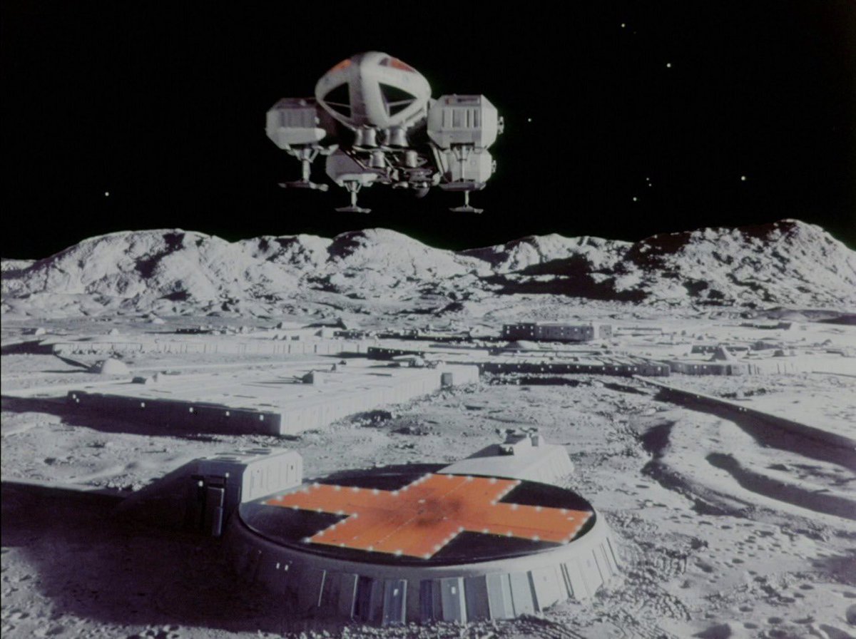 retroscifiart's tweet photo. Space 1999 (1975-77) https://t.co/gDr8knE2M4