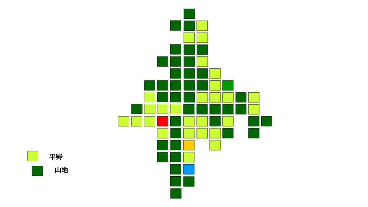 KomaiKuwako's tweet photo. 相睦地方の県単位での全体図を作りました。
5県で構成する予定でしたが、斑木(まだらぎ)県の面積が大きくなったので、4県での構成に再び変更しました。
1枚目:県の名称 2枚目:県庁所在地
3枚目:主な高速道路 4枚目:地形
#空想地図 #架空地図 #架空国家 #空想都市 #とある府の地図 #conworldmap https://t.co/LTsJUSOYhu