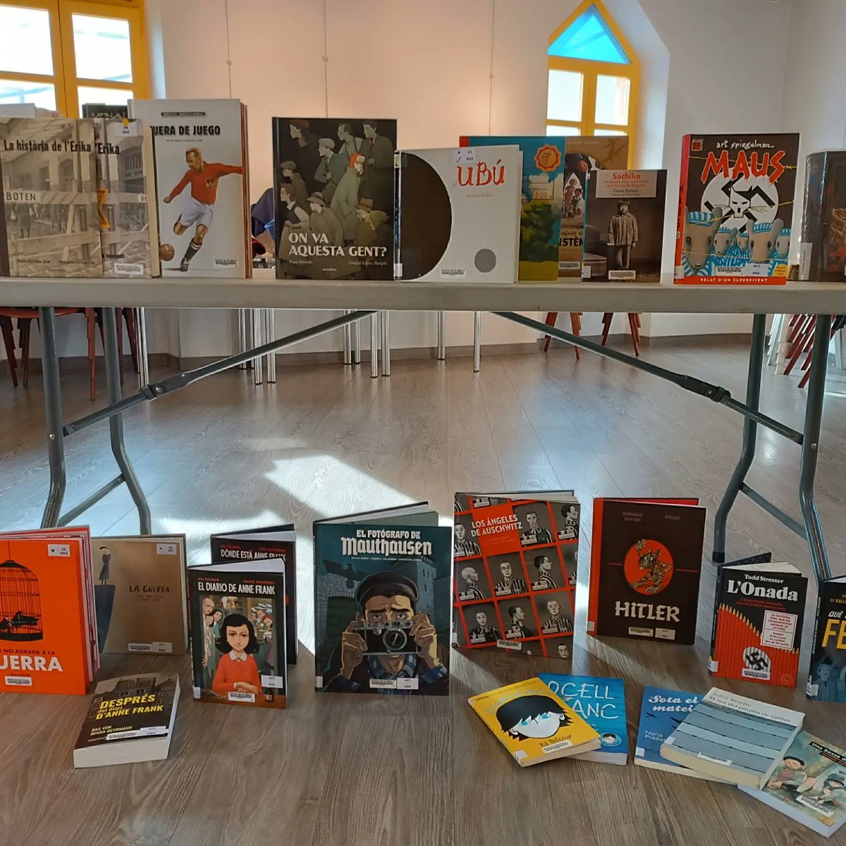 Bib_Pallaresos's tweet photo. 1r divendres de mes la biblio realitza activitats d'animació lectora per als infants de la LLar de Colors i per als joves de l'aula oberta de l'Institut dels Pallaresos.
#delama #fomentlector #lamaletadelabiblio #lalecturaatravesdelalbum
@bibliotequestgn @AjElsPallaresos https://t.co/TPm6G9RGMO