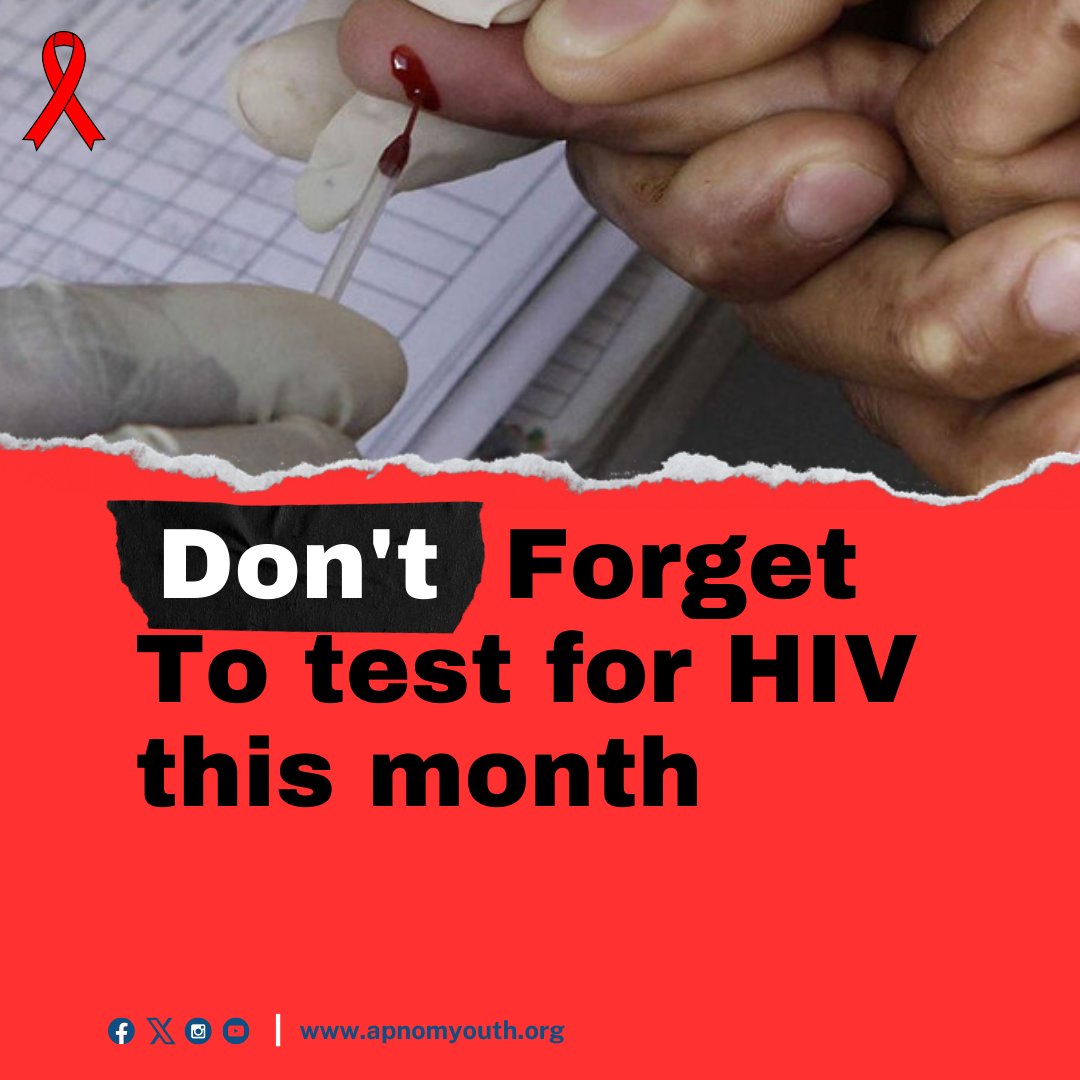 'Take control of your health! Regular HIV testing is key to prevention. Schedule your test today and prioritize your well-being. #KnowYourStatus #HIVTesting'