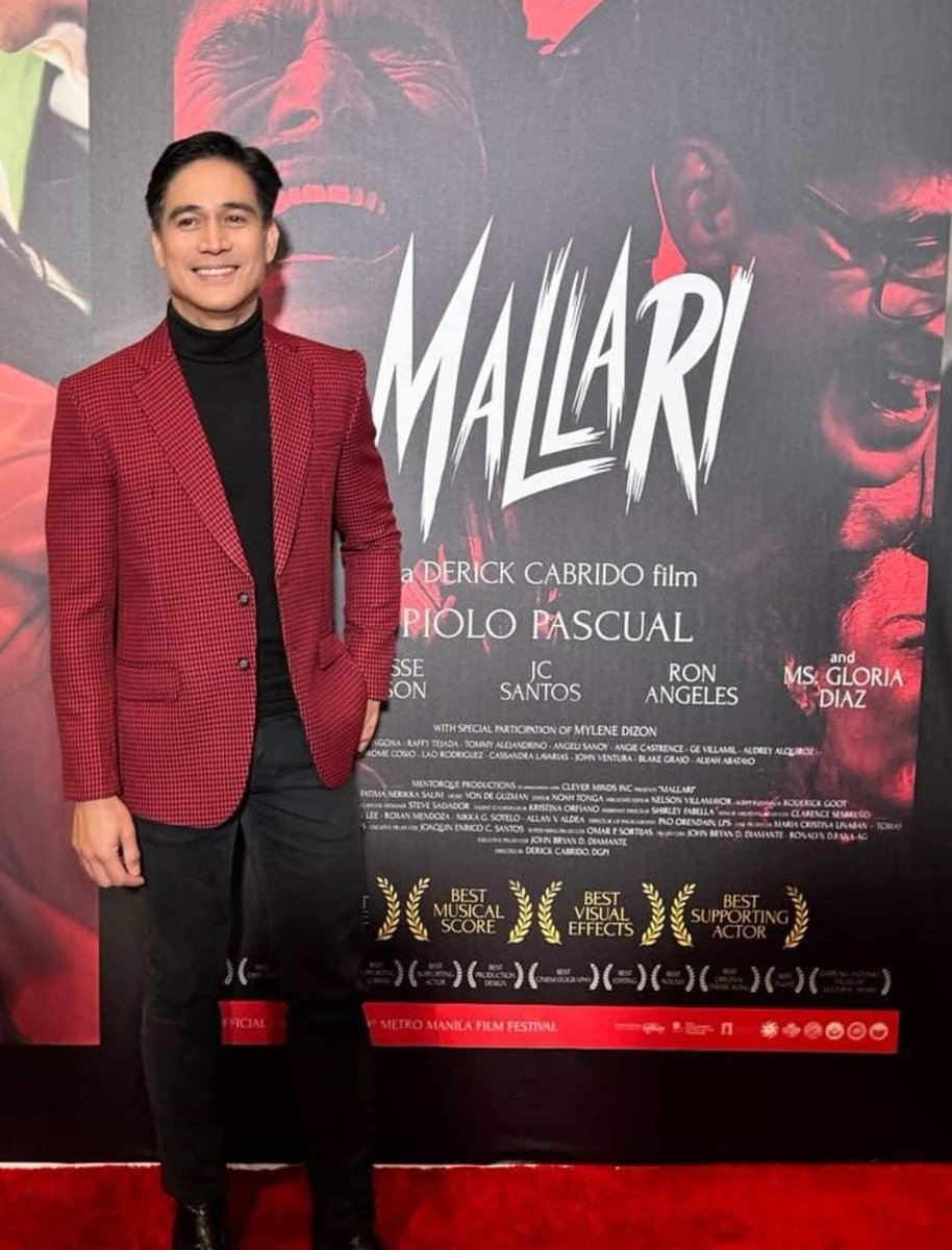 AGEING LIKE WINE Piolo Pascual takes home the Best Actor award at the 2024 Manila International Film Festival for the movie Mallari. The Cornerstone talent has failed to secure the Best Actor Award at the MMFF 2023 but has gotten rave reviews for his astounding performance.