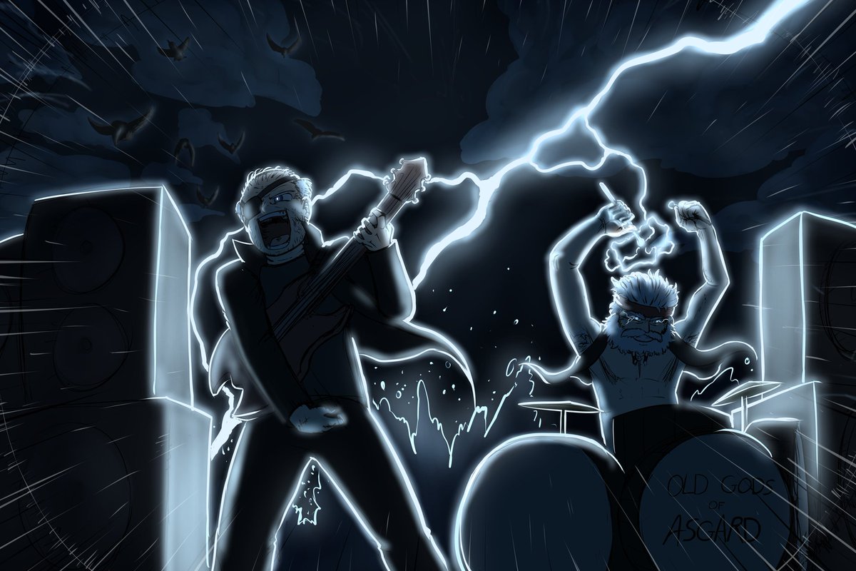 AlexisGautherot's tweet photo. Tor and Odin, the Old Gods Of Asgard! https://t.co/XGVwuKVztC