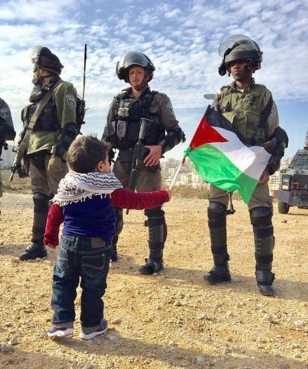 Courage is born in Palestine❤️🇵🇸
