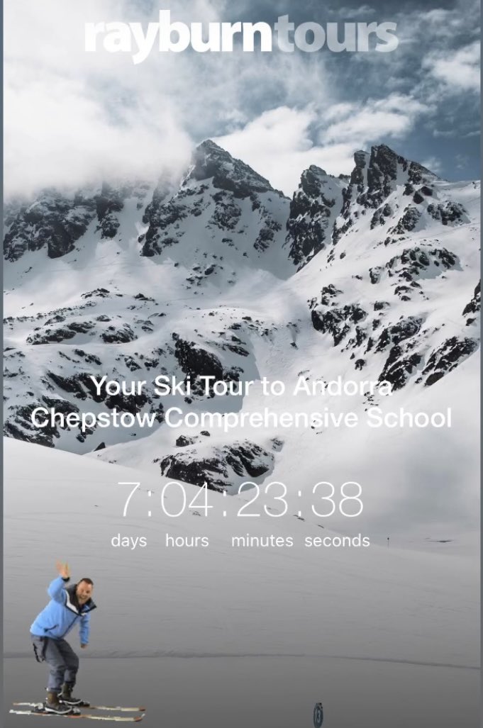 PE@chepstow (@pechepstow1) on Twitter photo Not long to go. Hope everyone does a snow dance this weekend 🌨️❄️☃️ <a href="/chepstowschool/">Chepstow School / Ysgol Cas-Gwent</a> Not long to go. Hope everyone does a snow dance this weekend 🌨️❄️☃️ <a href="/chepstowschool/">Chepstow School / Ysgol Cas-Gwent</a>