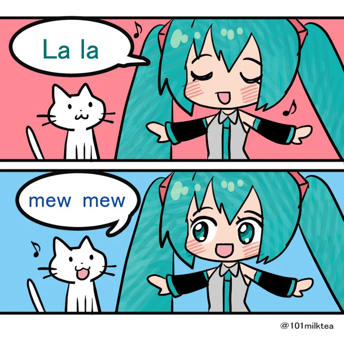 ♪
#初音ミク 