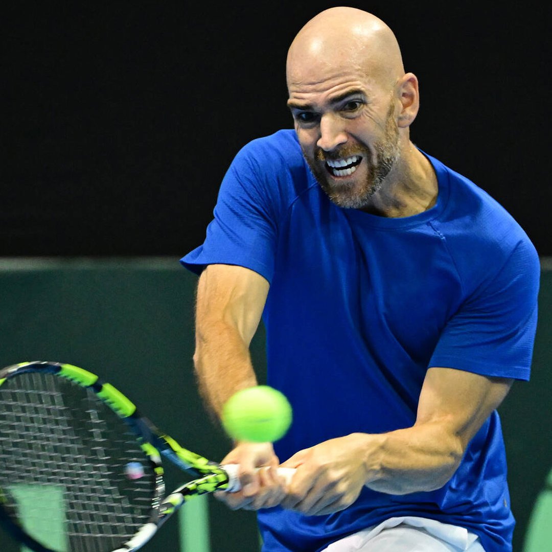 Mannarino takes the first set 6-3! 🇫🇷 #DavisCup | @FFTennis