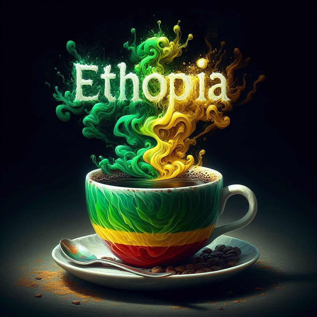 💚💛❤️
🇪🇹 Ethiopia is not only the land of Origin, It is also the Origin of the sweetest Coffee Arabica, the emblem of the black people, and the symbol of freedom‼️
#Ethiopia
#Abyssinia 
#PeaceForEthiopia