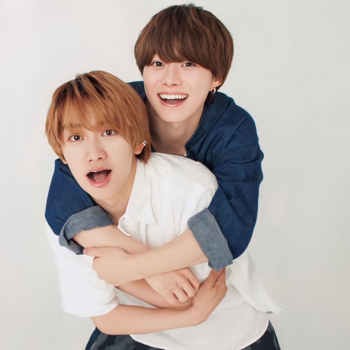katamenopuri's tweet photo. 今日もトレンド入り👏👏👏
しばらくは頑張って好きな画像や動画をあげていきたいね。

おんぶ丈橋大好きなんだよなー。

 #丈橋月間 https://t.co/m9k0jWzxFl