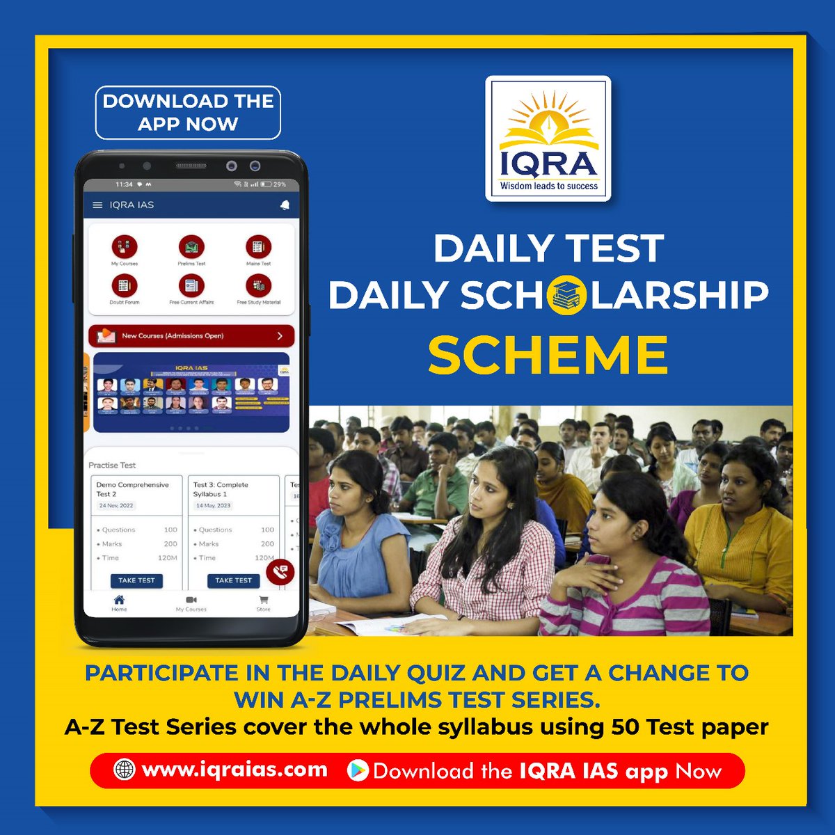 iqraias's tweet image. Daily Test, Daily Scholarship Scheme  Scholarship Qs: forms.gle/vV1QtoRd7pkA2c…

#upsc #upscpreparation #dailytest #scholarshipquiz