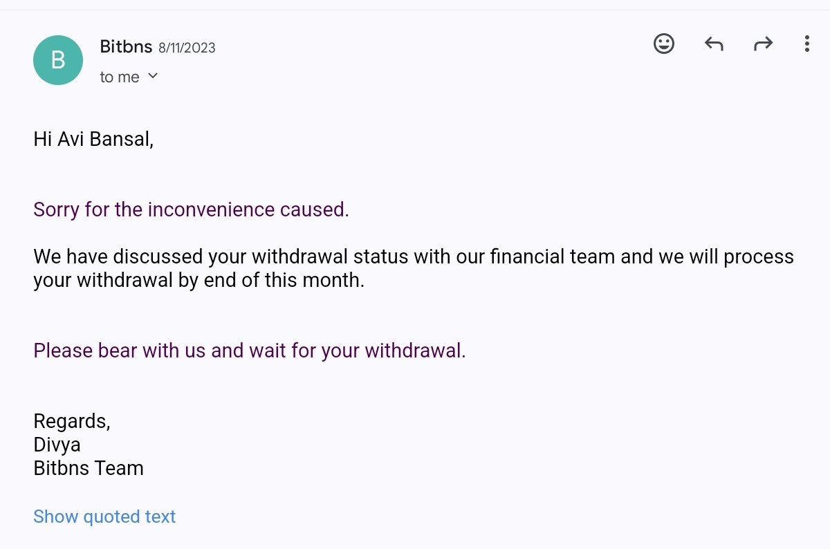 avibansal70's tweet photo. I communicated with them for many months but even after so many commitments from their side, they couldn't process my withdrawal.

I sincerely request the relevant authorities to take strictest action against such scamsters and help people like me in getting their money back. https://t.co/v4kIgSnapu