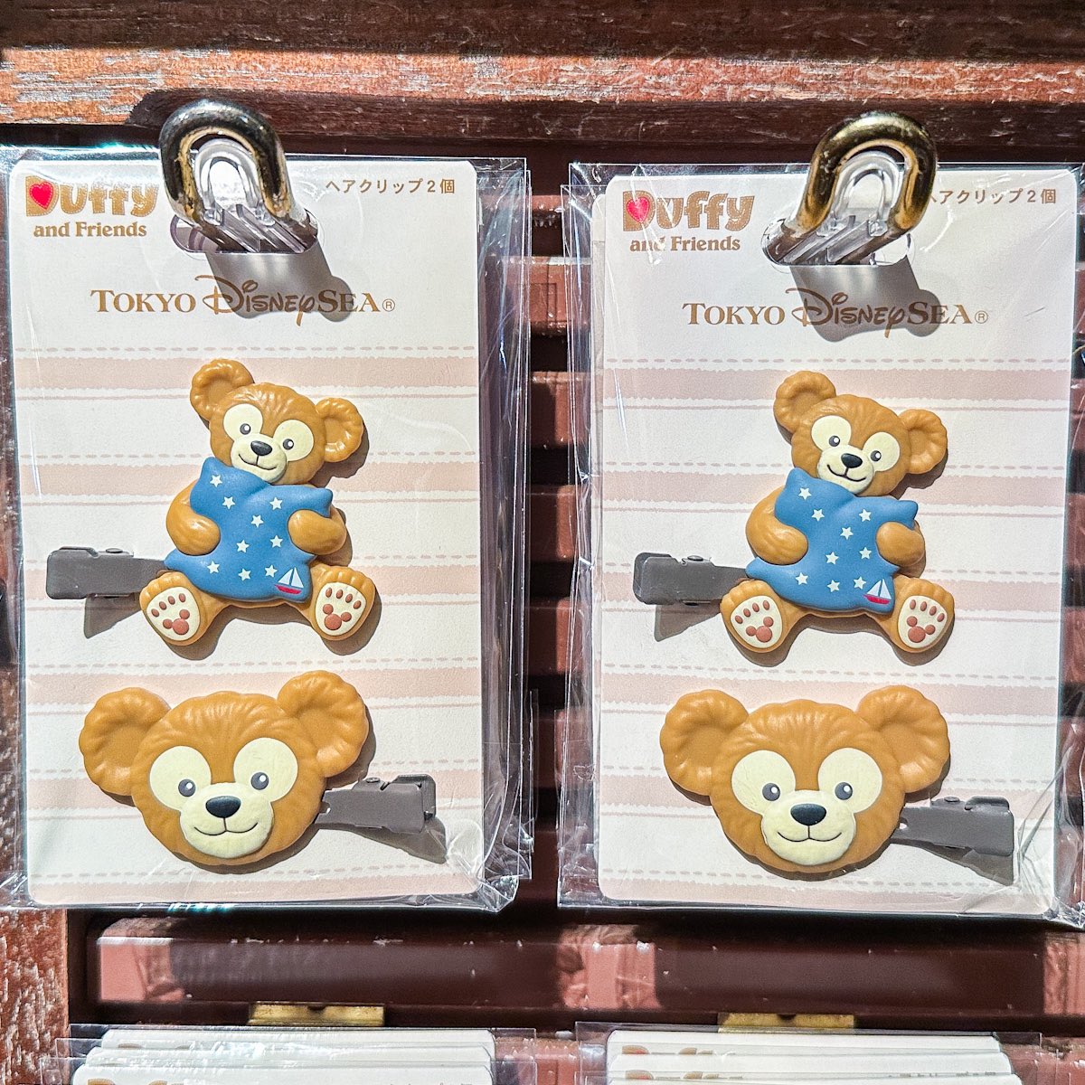 東京ディズニーシー ダッフィーのヘアクリップが再販されました