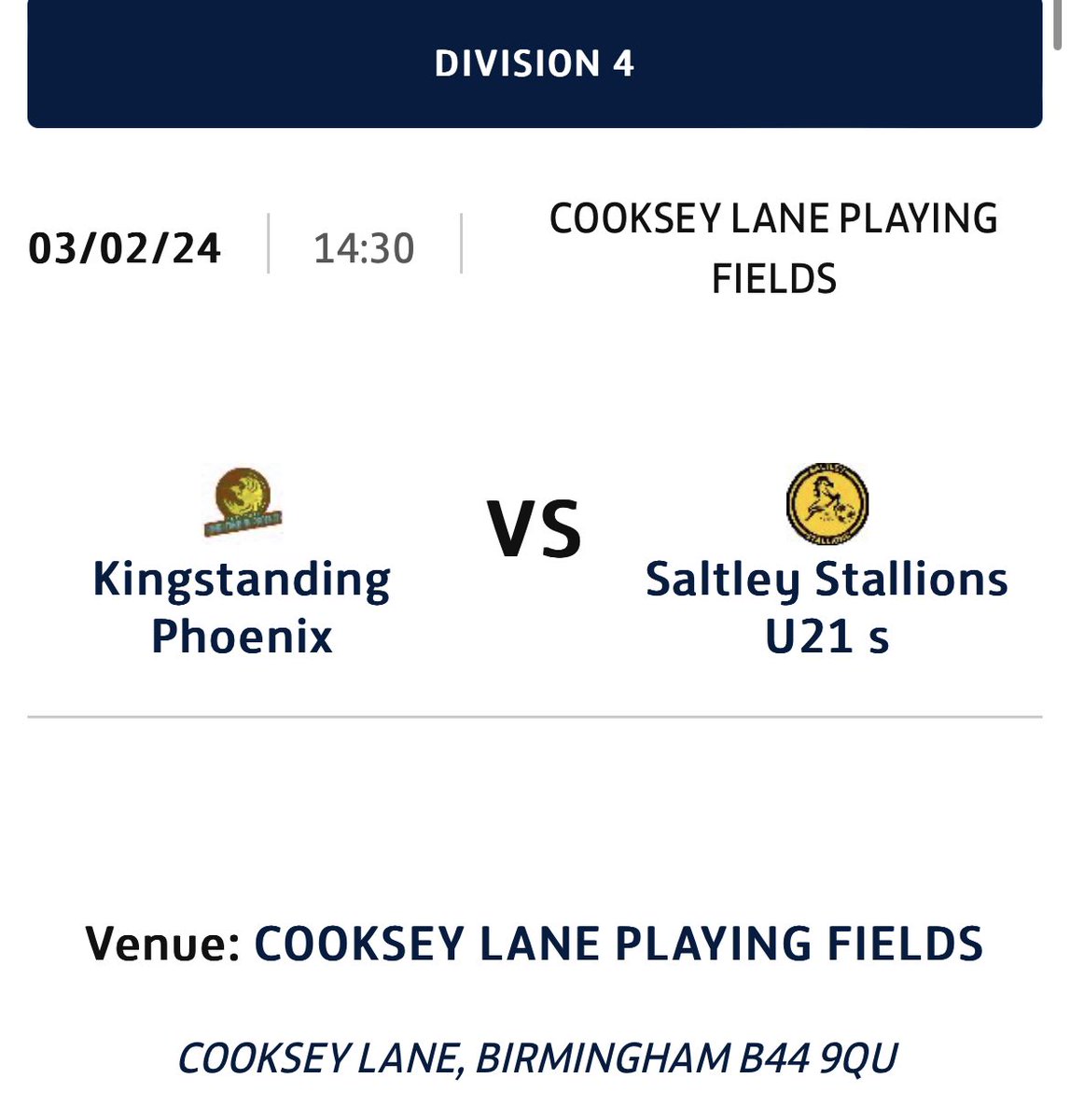 Kingstanding Phoenix 'A' FC (@kingsphoenixa) on Twitter photo 