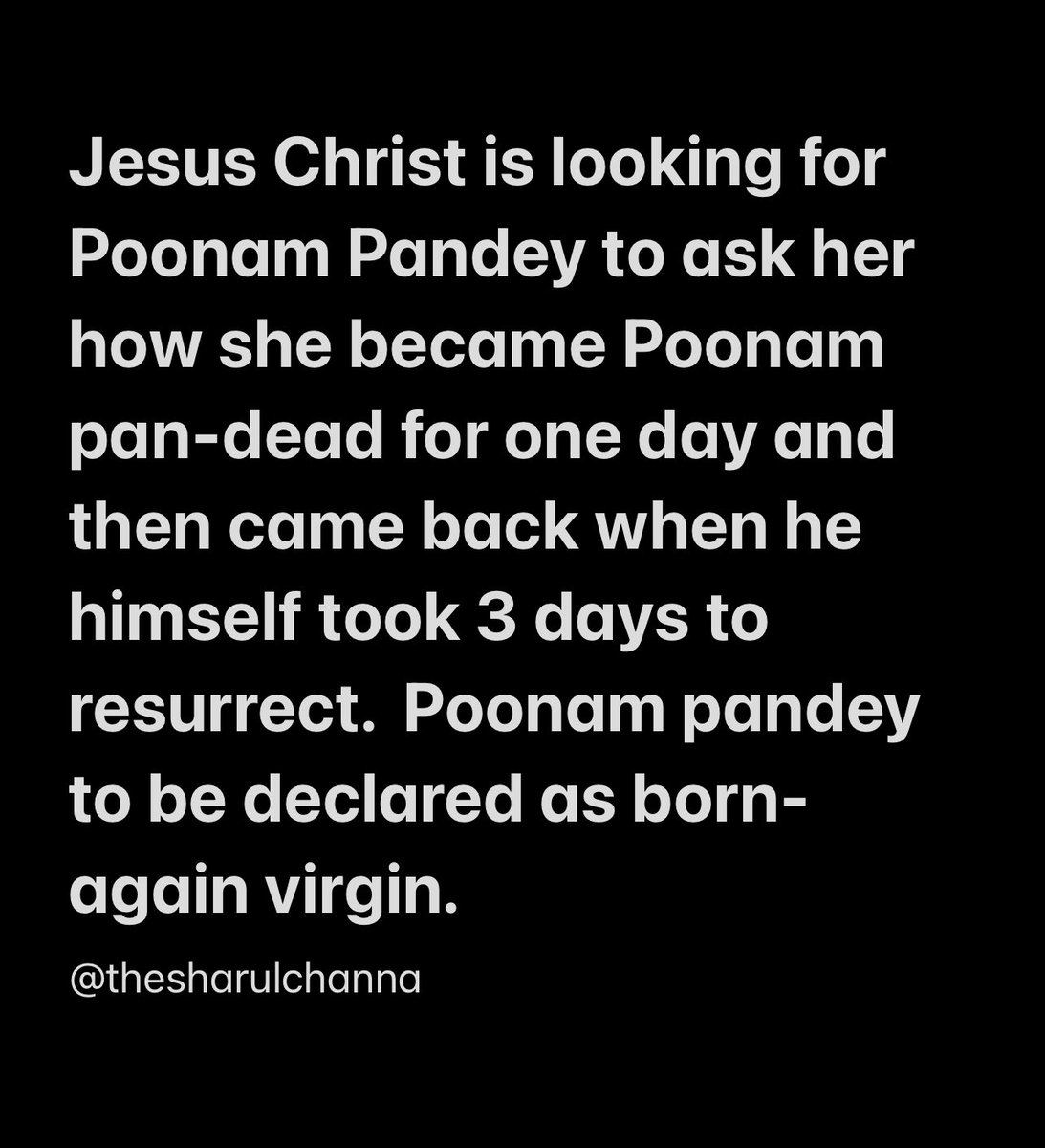 SharulChanna's tweet photo. https://t.co/HAj5Gyr04x