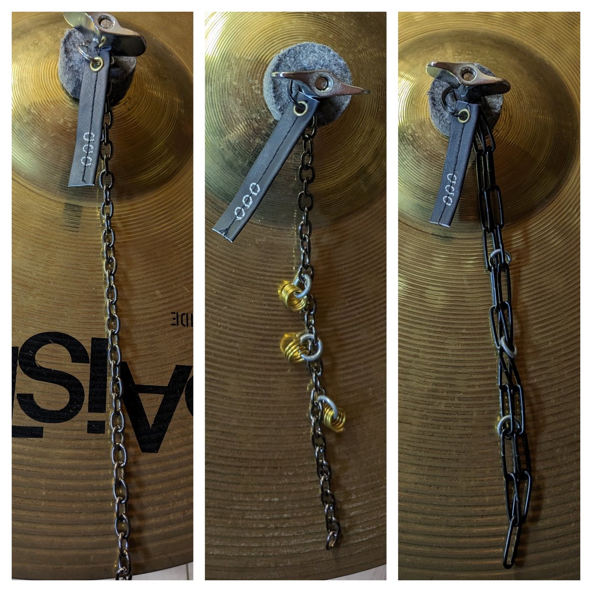 ZenWoood's tweet photo. Three shapes, three sounds. 
Choose your sizzle according to your style.

https://t.co/l95lGdupqp

#cymbals #drum #percussion https://t.co/6CAk1Uqnhf