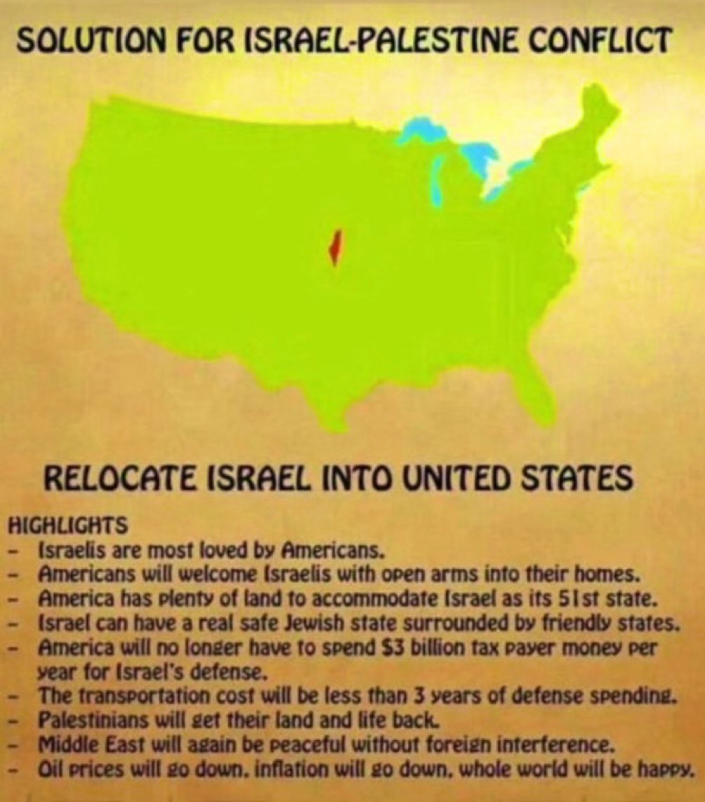 Another great 2 state solution.