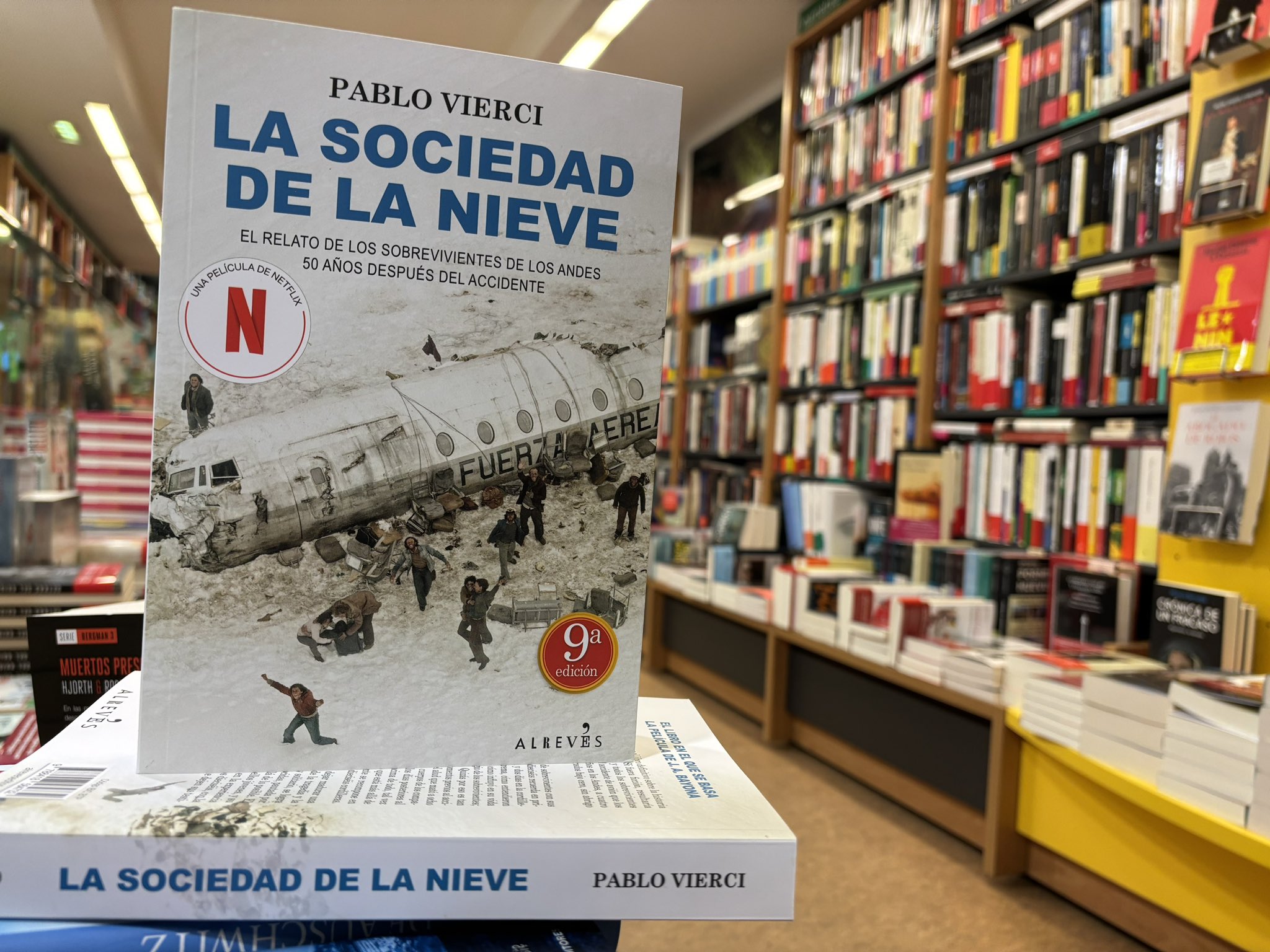 Pablo Vierci, autor del libro La Sociedad de la Nieve en el que se basó la  película #DeAcáEnMás 