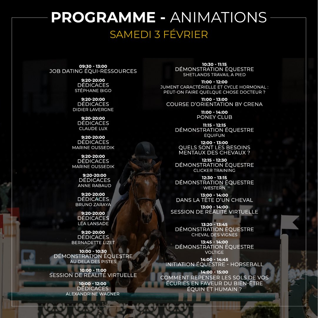 JumpingBordeaux's tweet photo. Jour 3 du Jumping International de Bordeaux 🔜

#JumpingBordeaux #sport #animations #jour3 https://t.co/6BWblapx6Q