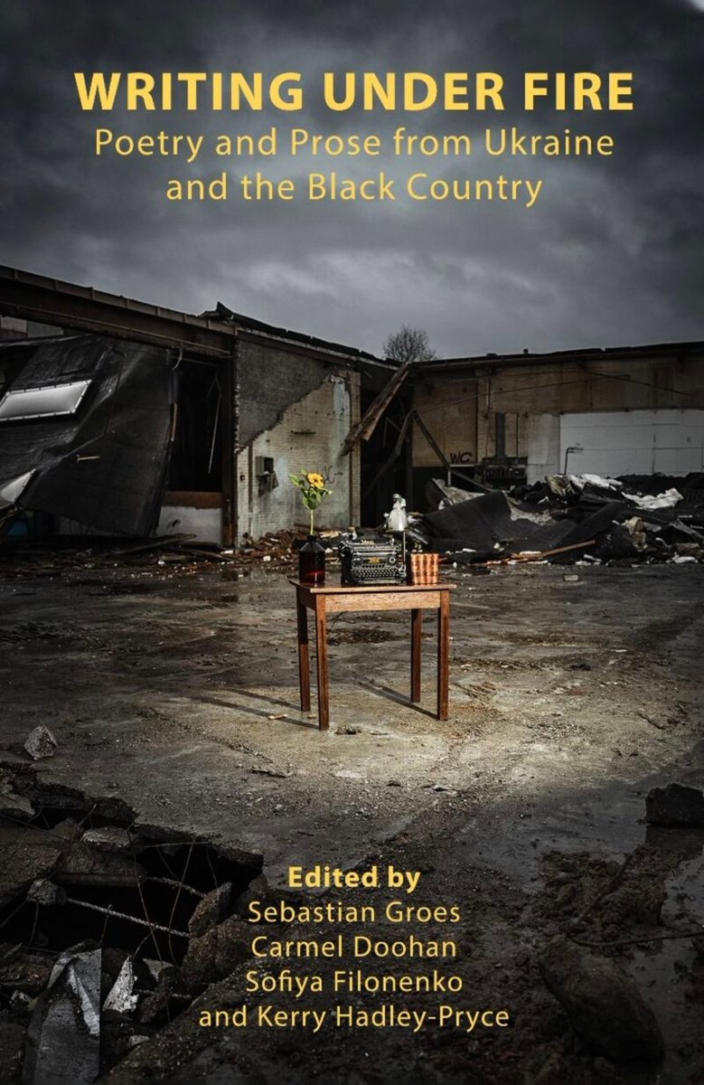 Carmel Doohan (@carmeldo) on Twitter photo Excited to be participating in the launch of *Writing Under Fire* at the <a href="/WolvesLitFest/">Wolverhampton Literature Festival</a> today. More soon on how you can buy the book (proceeds of which go to funding libraries in Ukraine)...
<a href="/wlv_uni/">University of Wolverhampton</a> <a href="/basgroes/">Bas Groes</a> Excited to be participating in the launch of *Writing Under Fire* at the <a href="/WolvesLitFest/">Wolverhampton Literature Festival</a> today. More soon on how you can buy the book (proceeds of which go to funding libraries in Ukraine)...
<a href="/wlv_uni/">University of Wolverhampton</a> <a href="/basgroes/">Bas Groes</a>
