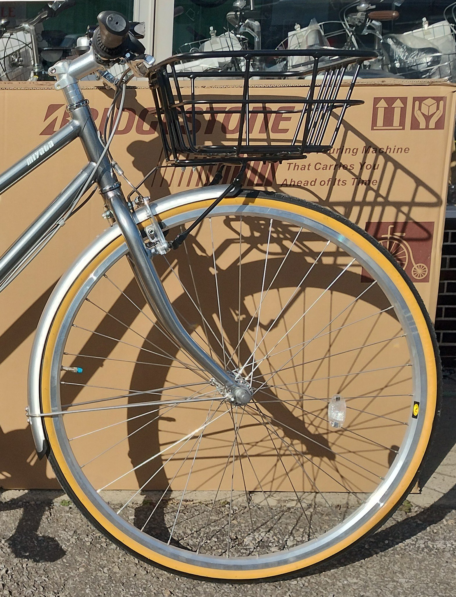 美車 自転車 クォーツエクセル アルファ ミヤタ クロスバイク
