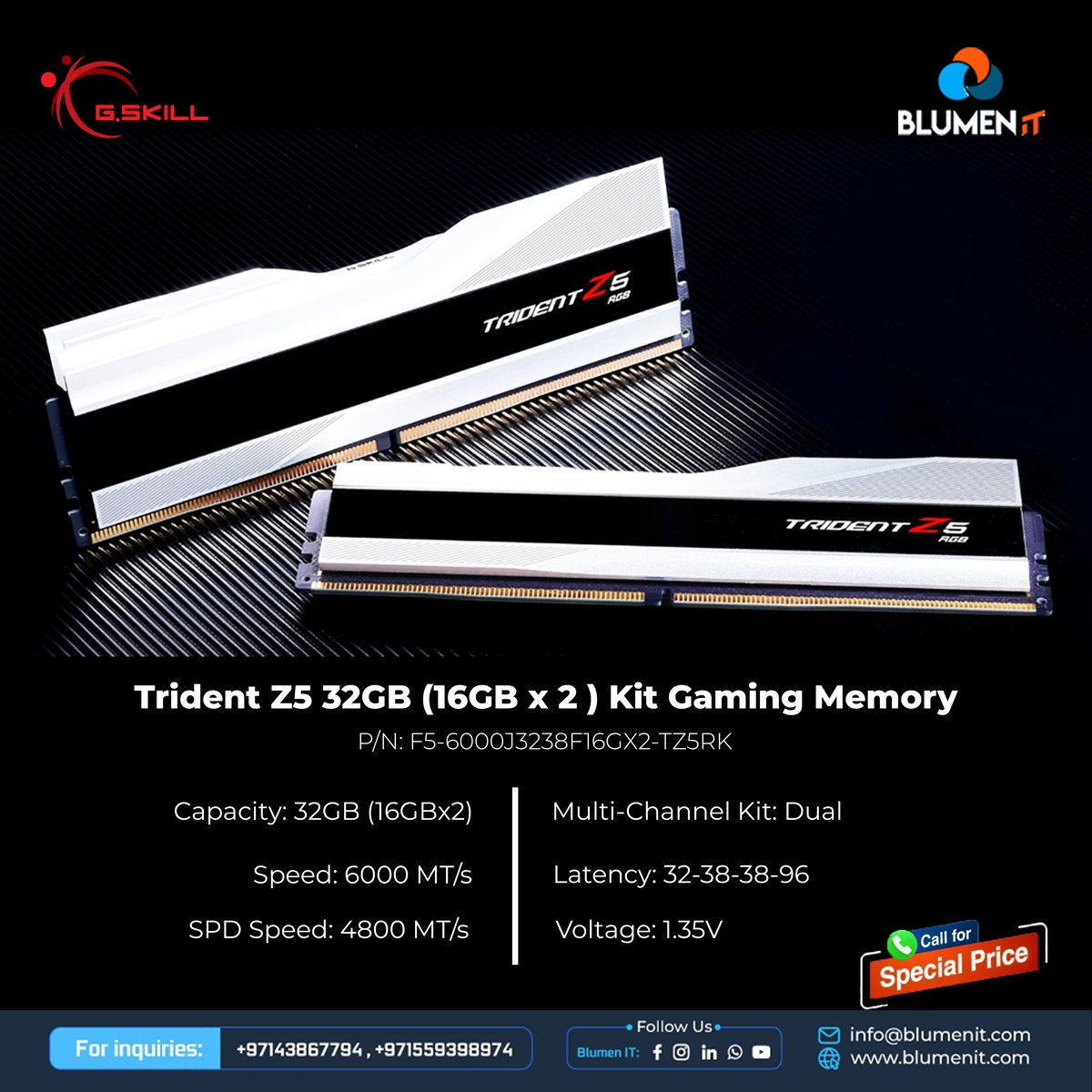 #computer #computeraccessories #Intel #Processor #ssd #dubaigamers #uaegamers #TOPGAMES #topgamers #high_speed_SSD #Quality #Speed #crucial #memory #DDR5