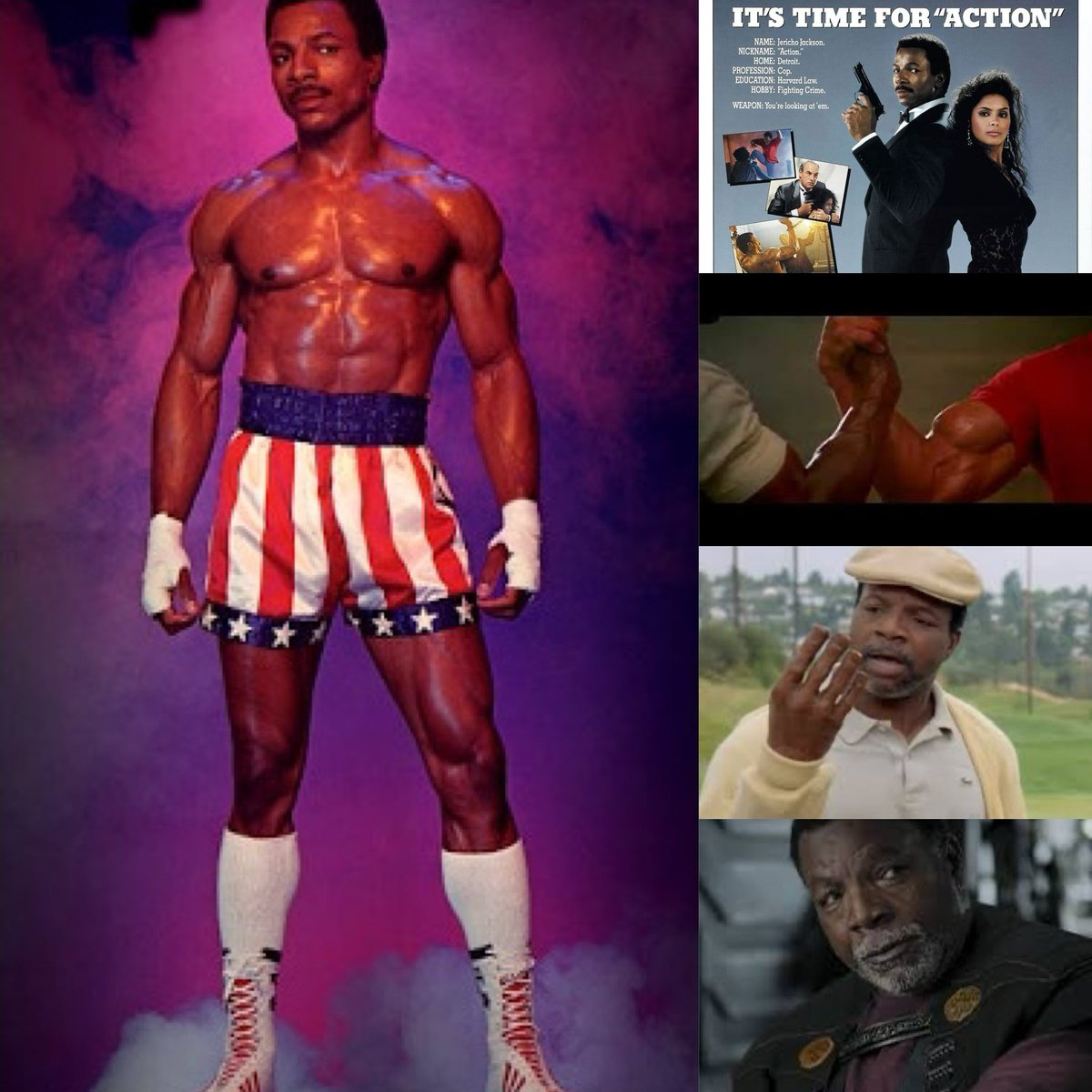 PhillDaThrill's tweet photo. RIP @TheCarlWeathers #CarlWeathers https://t.co/bnT56vjXKU