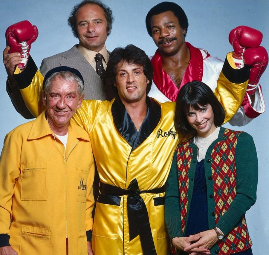 A great promo shot from ROCKY II (1979).