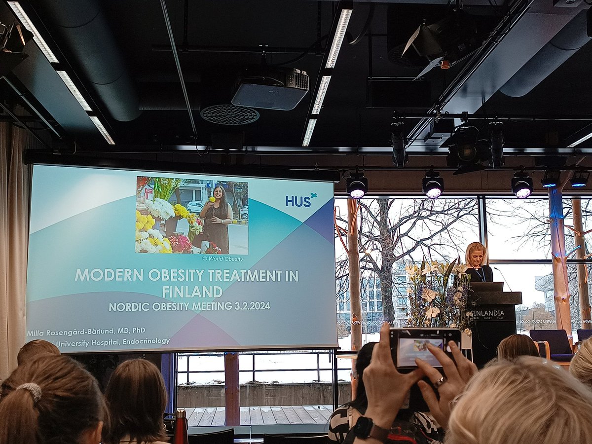 Milla Rosengård-Bärlund continues the Nordic obesity management discussion with Finnish perspective #NOM24