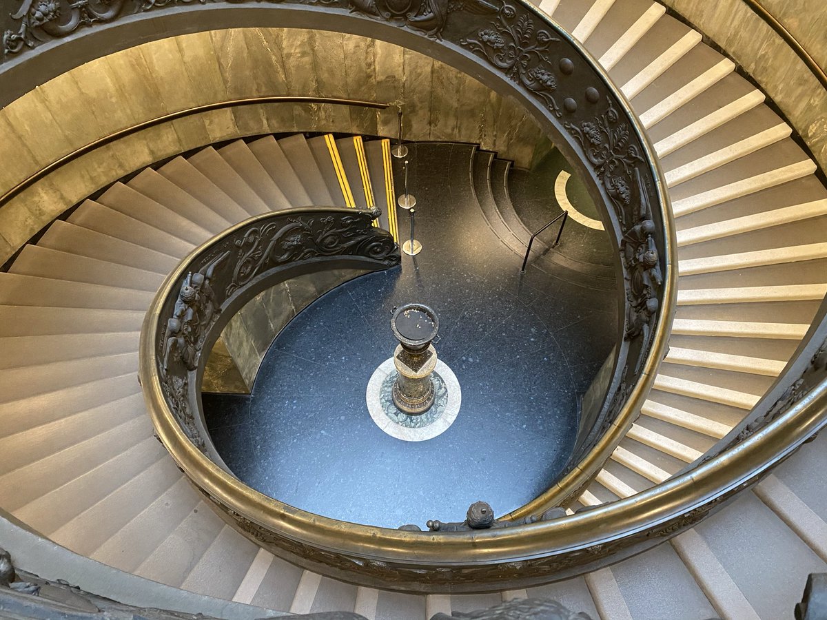 #Rome #vaticanmuseums  #StaircaseSaturday