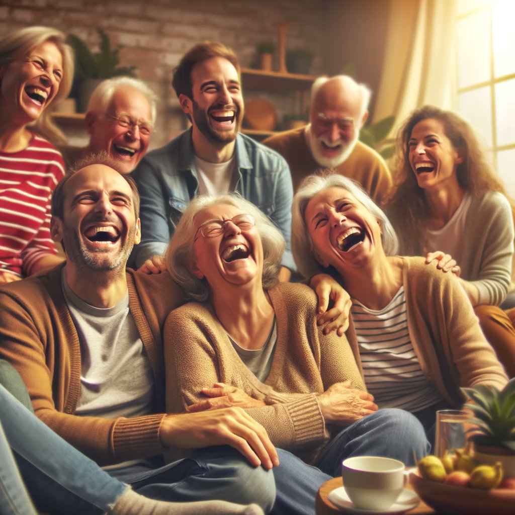 Laughter truly is the best medicine. Surround yourself with joy and watch your health improve. #LaughterIsMedicine #SocialWellness