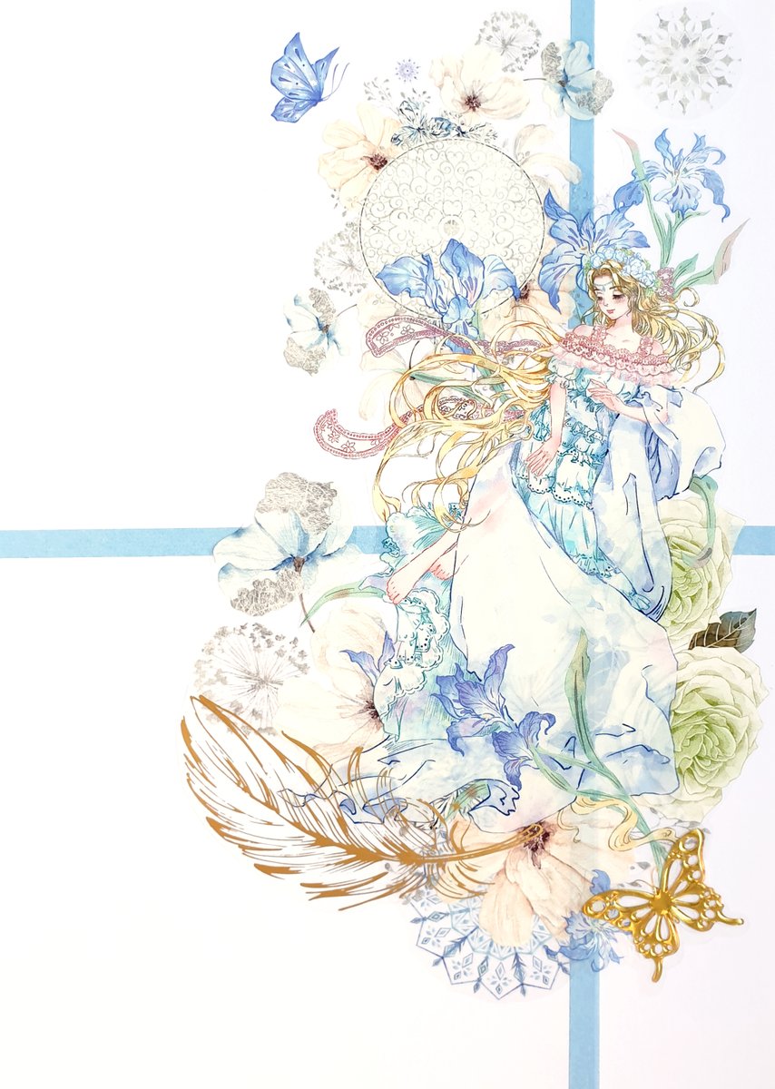 ChibiLoft's tweet photo. Celebrating the start of February with more flowers! 🪻
#PETape #Collage #PostcardCollage #TheWashiTapeShop #GardenGlam #FrozenWide #FloretTrilogy #Flowers https://t.co/JIfgVgg959