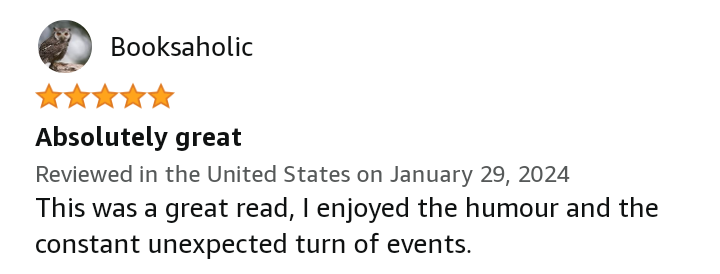 Matty_Millard's tweet photo. Another great review of my funny science fiction book Aliens.exe (on https://t.co/WXjYYXksPr) Thank you - and don't forget it's currently free!!

Amazon link:
https://t.co/s8yGmWgk0Y

#scifibooks #litrpg #freeebooks #free #KindleUnlimited #KindleDeal https://t.co/XdS4JJqRSw