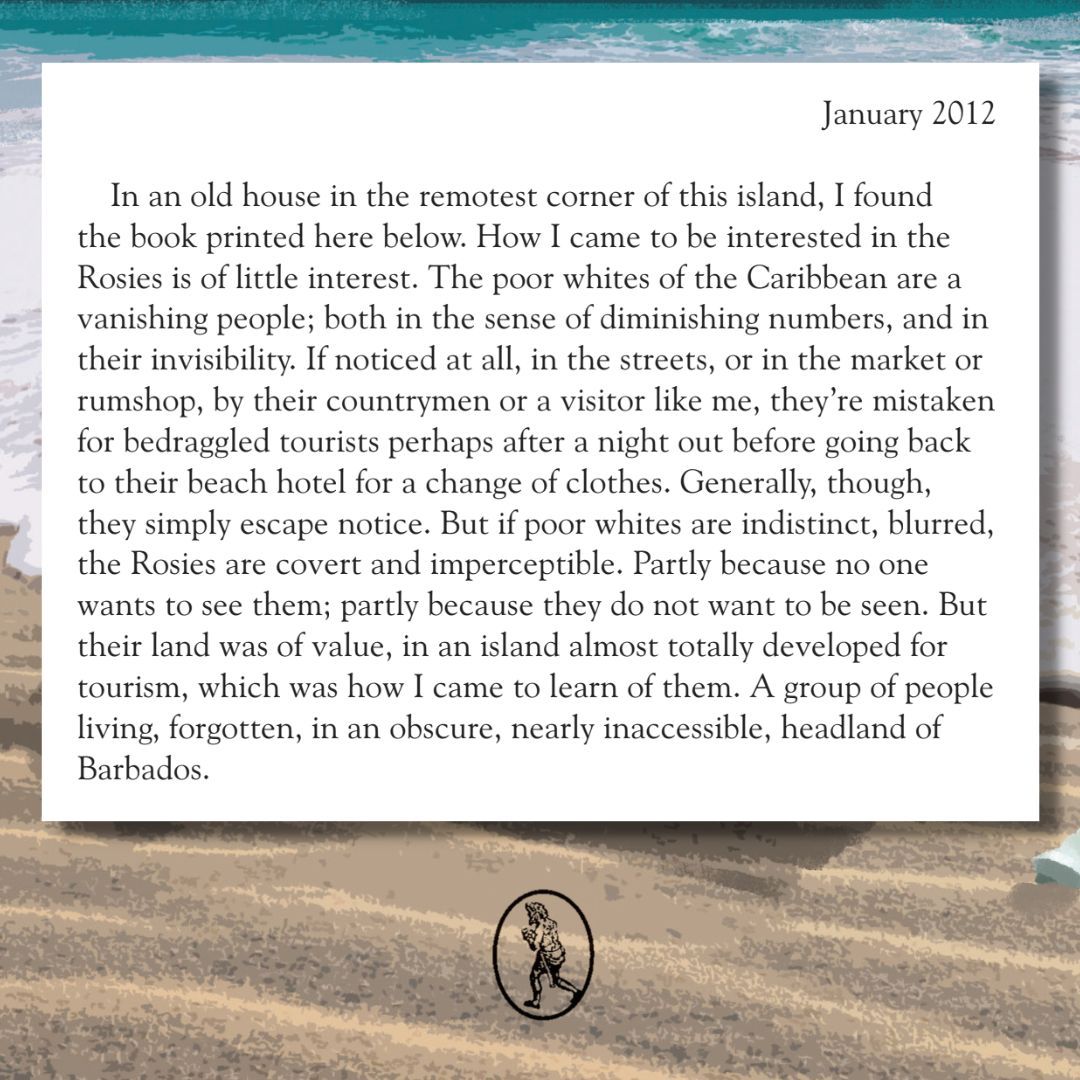 Here begins REDLEGS by Chris Dolan, the story of a young Scottish actress chosen for a career in Barbados. Winding through white supremacy, loss, and rash historical mistakes, the novel asks what makes a Nation: bloodlines? Language? History? More here: vagabondvoices.co.uk/vagabonds/redl…