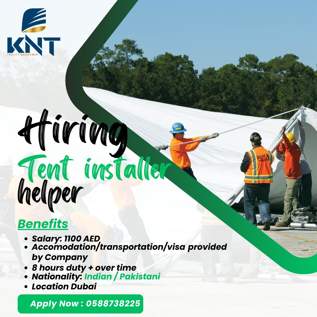 FacilityKnt's tweet photo. #job #jobalert #jobs #jobseekers #jobsearch #vacancies #vacancy #hiring #hiringnow #hiringimmediately #dubai #dubaijobs #dubaijobseekers #dubaijobsearch #dubaijob #uae #uaejobs #dubaicareers https://t.co/KaZPouVzU9