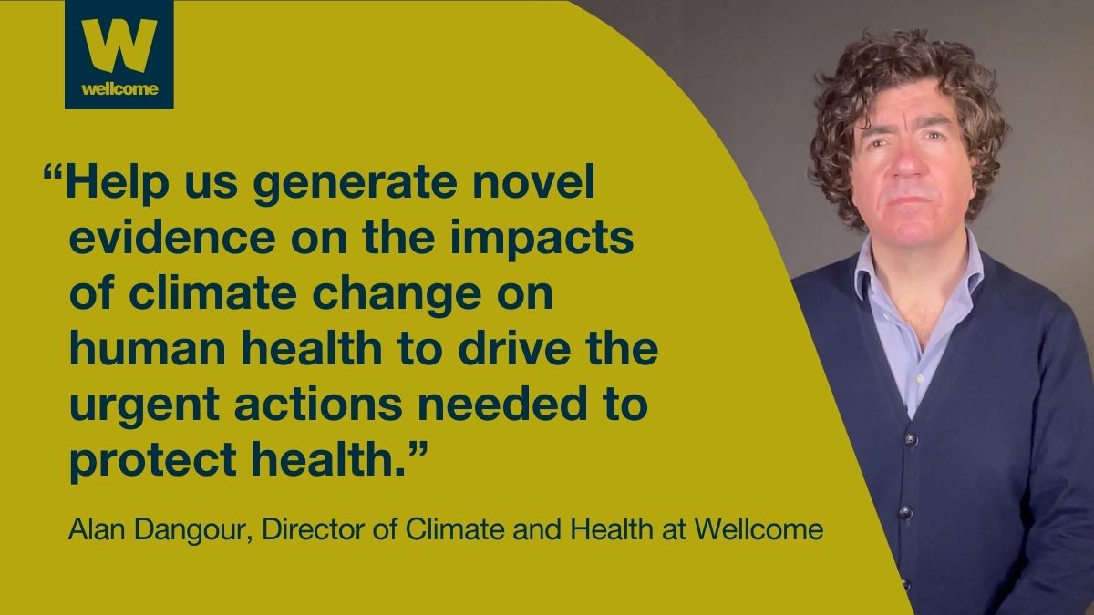 Despite the overwhelming evidence of the negative health effects of climate change, leaders and policymakers are not taking the action we need.

That’s where our latest funding opportunity comes in.

Find out more about the funding call and apply ⤵️
wellc.me/3YDLiQX