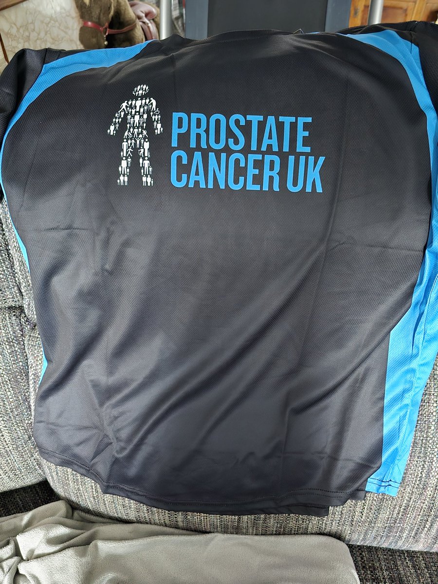 Little gift from prostrate cancer UK for completion of my 26miles in 26 days massive thank you to everyone again who donated and helped me reach my target 😀