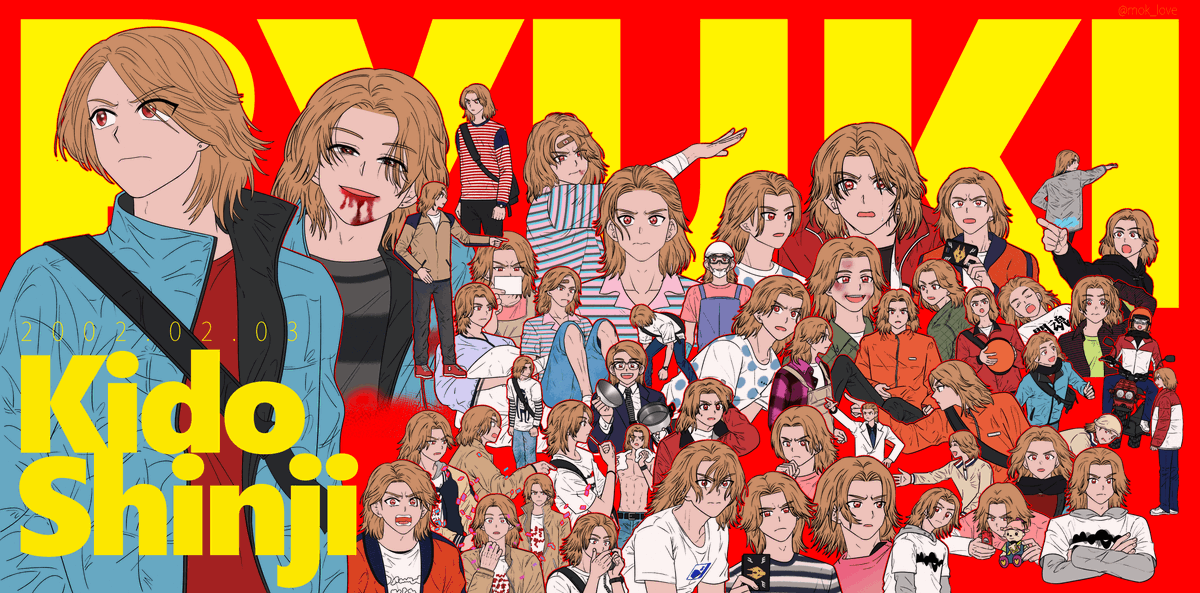 「가면라이더 류우키 22주년 축하해새로 그린게 없지만여전히 제일 좋아하는 」|🅜🅞🅚のイラスト