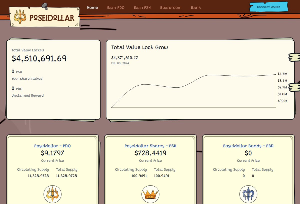 #Giveaway 5 gift x 0.4 $PSH = $1800 💰

🔱Poseidollar is the first Algorithmic Central Bank on #Suinetwork .
Earn Juicy APR at: poseidollar.com/earn-cash

Task:
1️⃣ Repost 
2️⃣ Follow <a href="/poseidollar/">Poseidollar (🔱,💧)</a> and <a href="/sacabamfun/">Sacabam ◉ ▿ ◉</a> 
3️⃣ Reply your #sui address

Event end at 08:00 UTC 5th Feb 2024