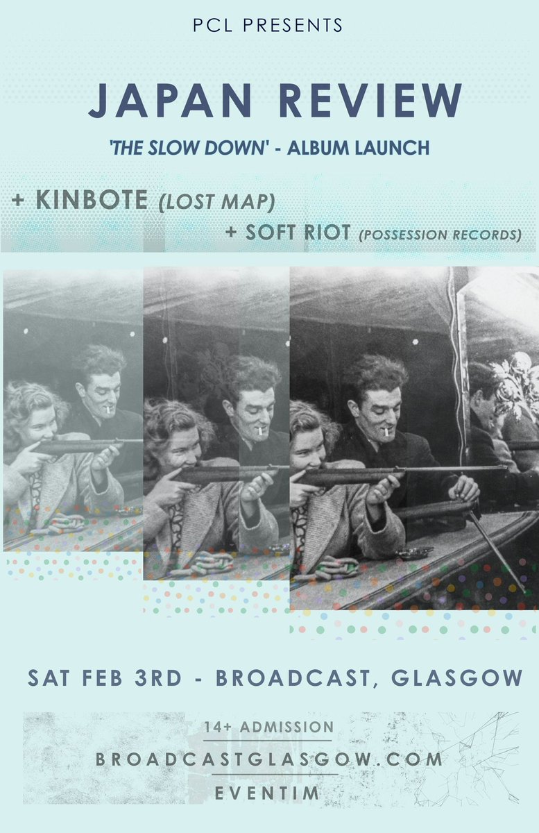 🌟TONIGHT IS THE NIGHT! 🌟

Our headline show at <a href="/BroadcastGLA/">Broadcast Glasgow</a> for <a href="/PCLPresents/">PCL Presents</a> kicks off at 19:30 (doors). 

We’ll be on at 21:15 

With support from both the incredible @SoftRiotUK and <a href="/kin___bote/">Kinbote</a> 

eventim-light.com/uk/a/629f86af3…