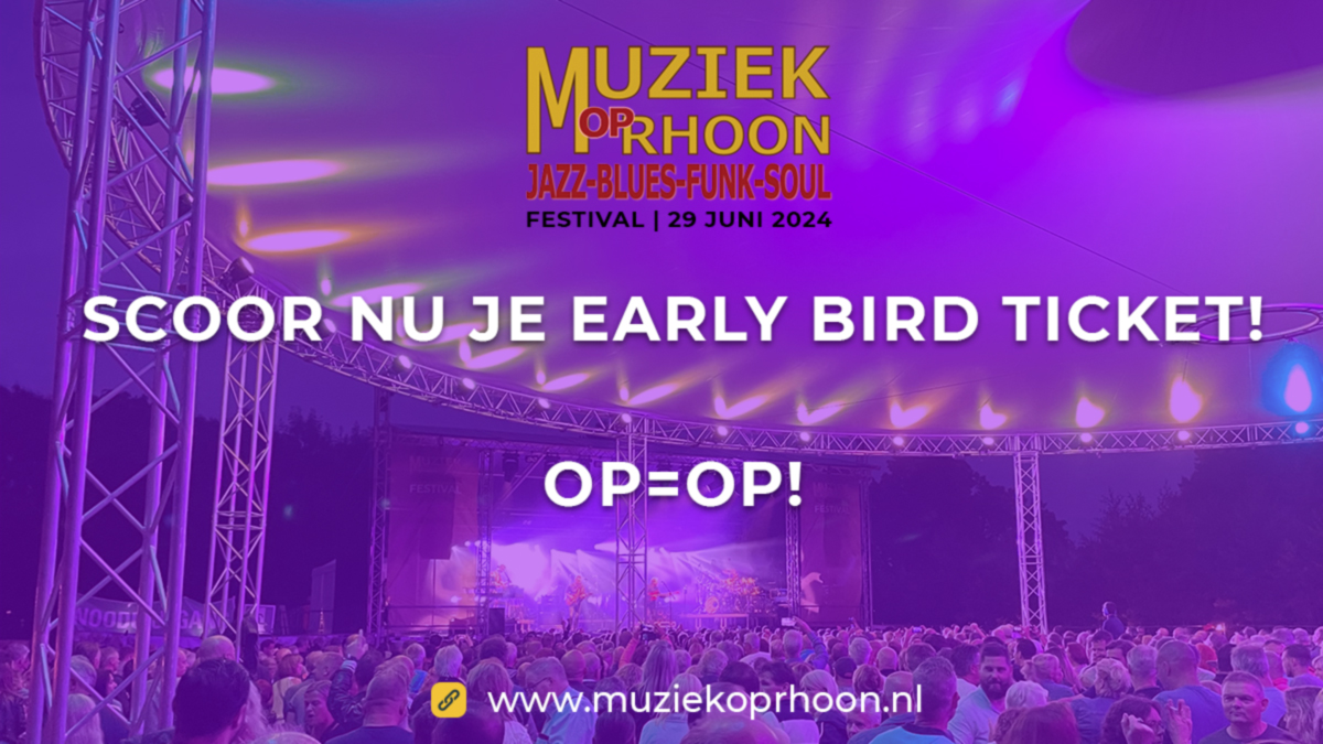 Wees er snel bij!