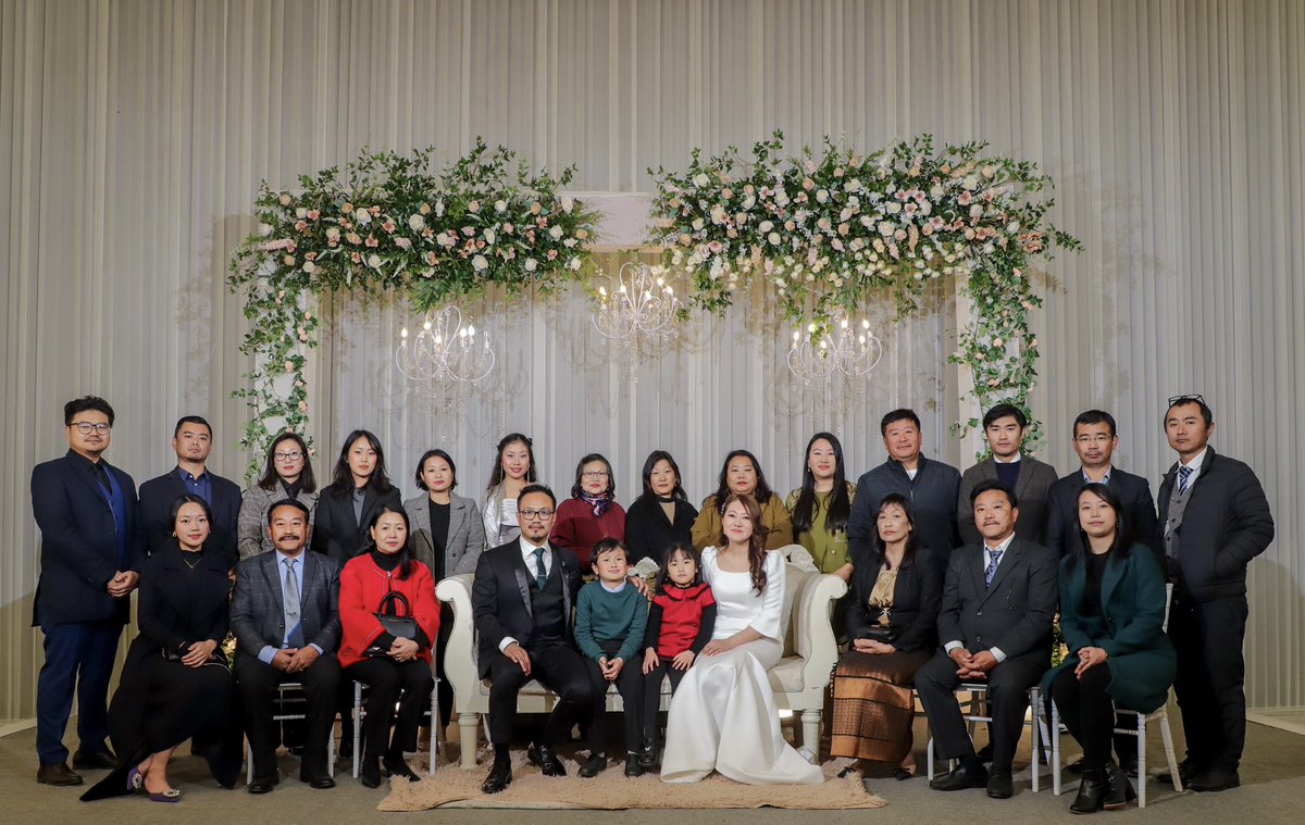 Love made us family and we are delighted to bear witness to the union of two extraordinary individuals, @atobalongkumer & @LimabenJamir and welcome Amo Aben to the family. 💕 📸: Talimoa Pongen