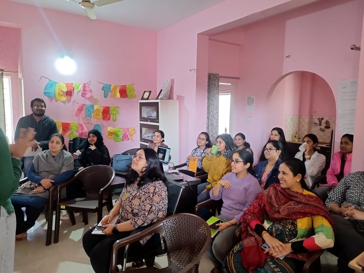 We were delighted to host <a href="/nandita_j/">Nandita J</a> at <a href="/SangathBhopal/">Sangath Bhopal Hub</a> for an engaging session focused on Indian Women in Science. 

She talked about her book 'Lab Hopping: A Journey to Find India's Women In Science', highlighting various factors leading to the lack of gender equality in science
