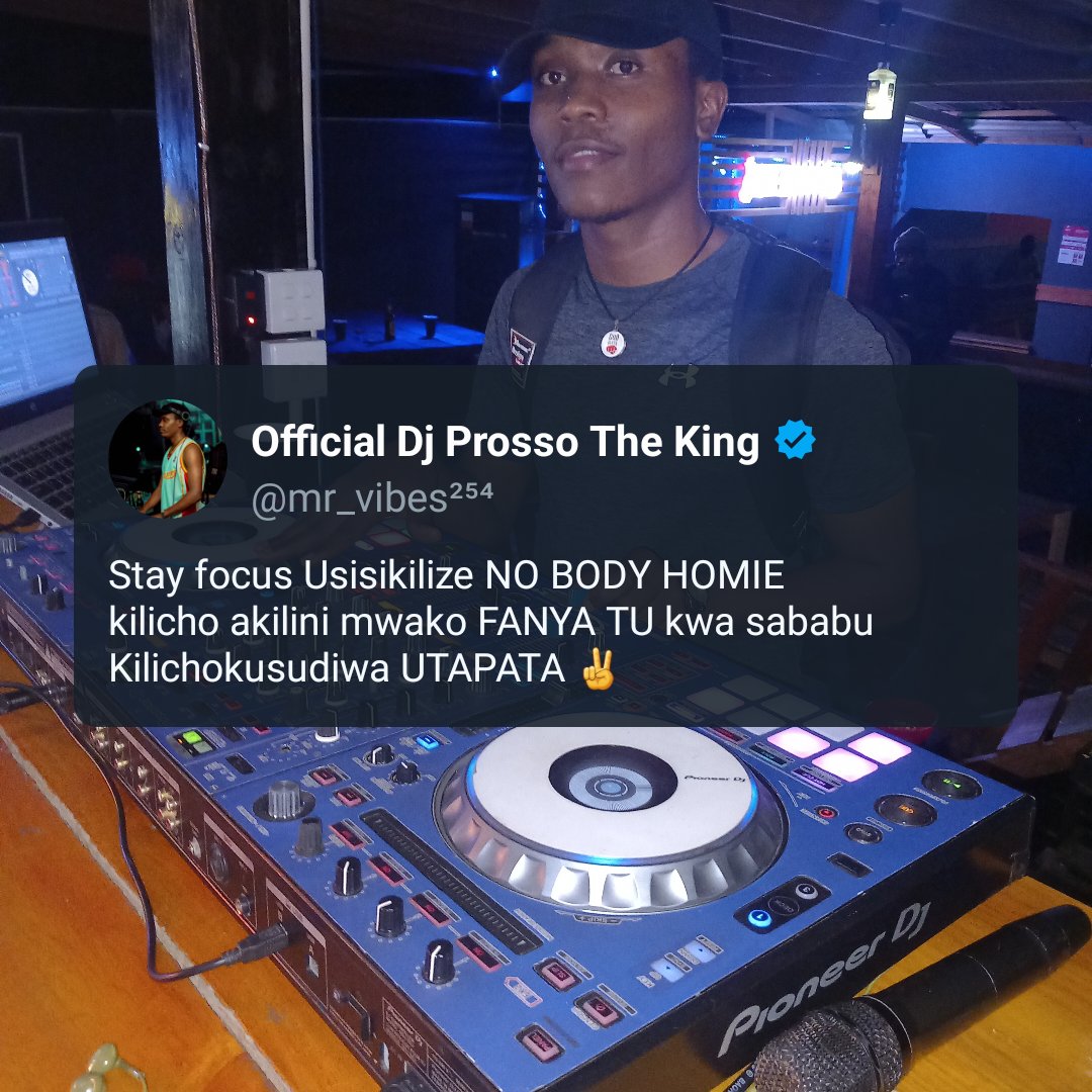 Official Dj Prosso The King tweet media
