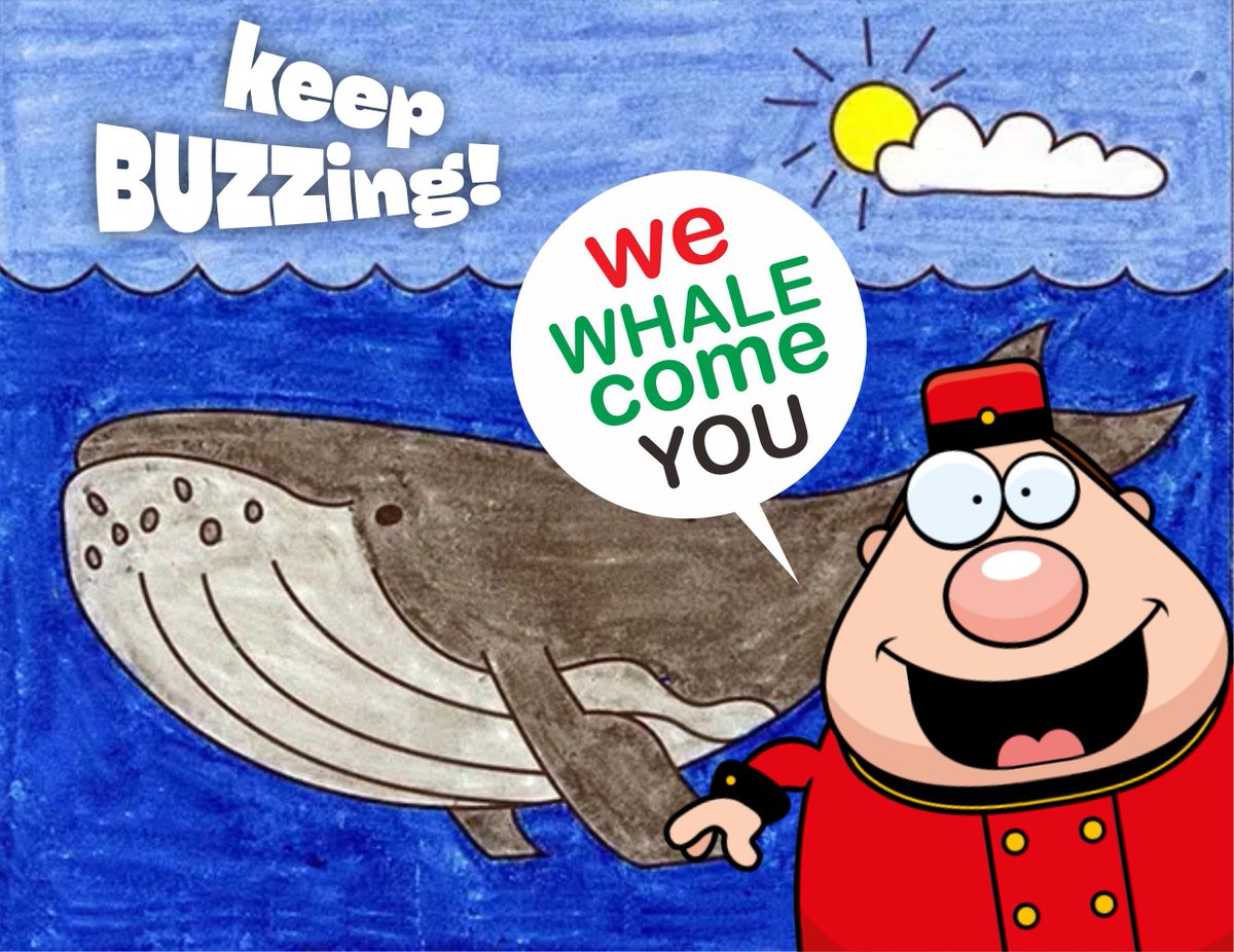 👋 Hello there! We are the one and only meme coin with real utility. 🚀 Get ready for the buzz, $BUZZ is here! 🐳 We 'WHALEcome' you to join the excitement! 🚀🌟 @BuzzTheBellBoy #Crypto #MemeCoin #CradanoCommunity'