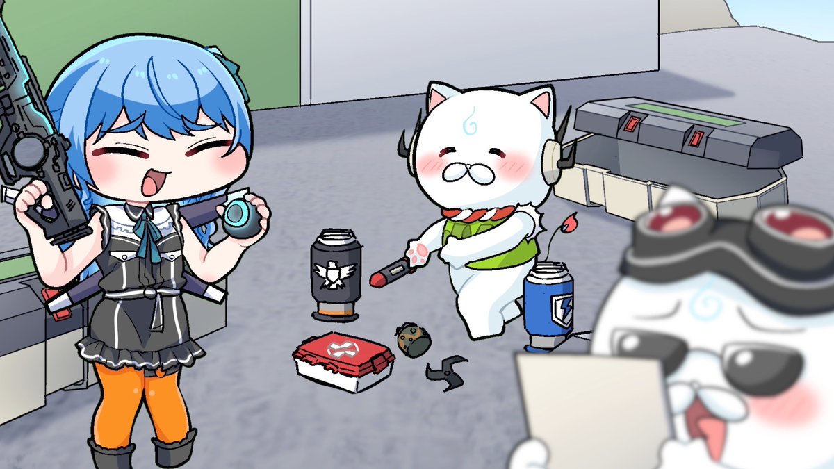 こまいぬ ⛩狛戌⛩（こまいぬ）ミニキャライラストレーター（mini