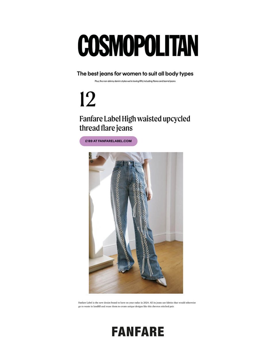 FanfareLabel's tweet image. Kicking off 2024 with excitement! 

Gratitude to everyone who featured us this January – your support means the world! 🚀✨

@floprlondon
@hellofashion_uk
@luxurylondonofficial
@whowhatwear.uk
@cosmopolitanuk
@ukftorg

#circularfashion #press #pressfeature #fashionpr