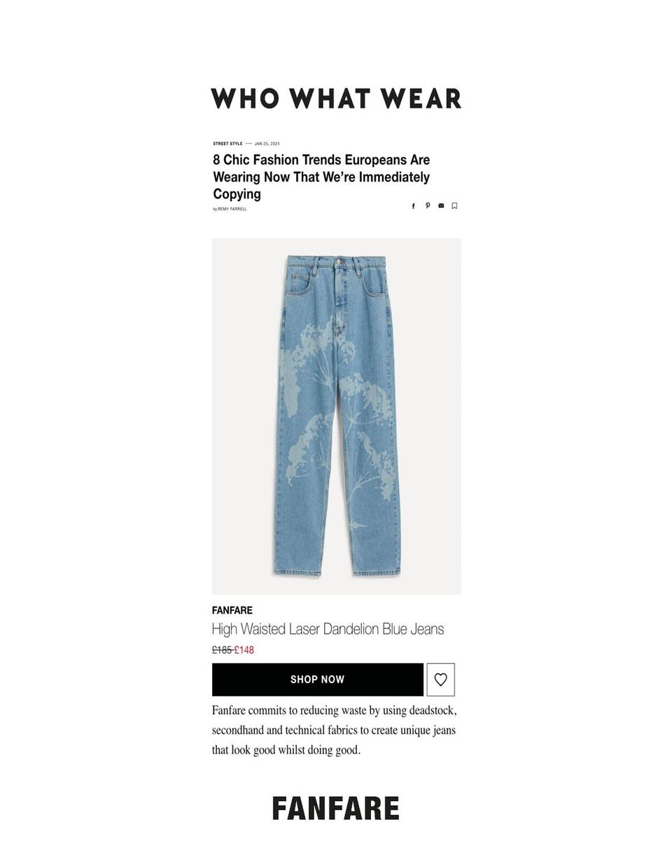 FanfareLabel's tweet image. Kicking off 2024 with excitement! 

Gratitude to everyone who featured us this January – your support means the world! 🚀✨

@floprlondon
@hellofashion_uk
@luxurylondonofficial
@whowhatwear.uk
@cosmopolitanuk
@ukftorg

#circularfashion #press #pressfeature #fashionpr