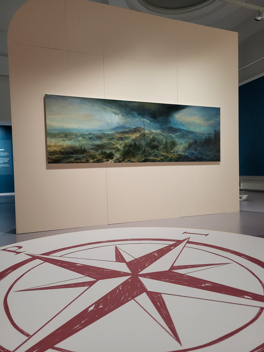 Hyvinmuseo's tweet image. Avajaispäivä, näyttelynvaihdon loppusuora häämöttää.
#Hyvinkää #museot